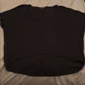 Express blouse with sheer back